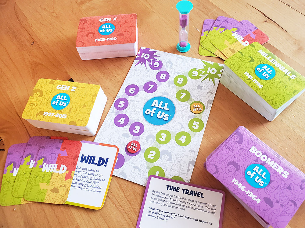 All of Us - Conversation Games to Tell Your Family Stories - FunFamilyGameNight.com