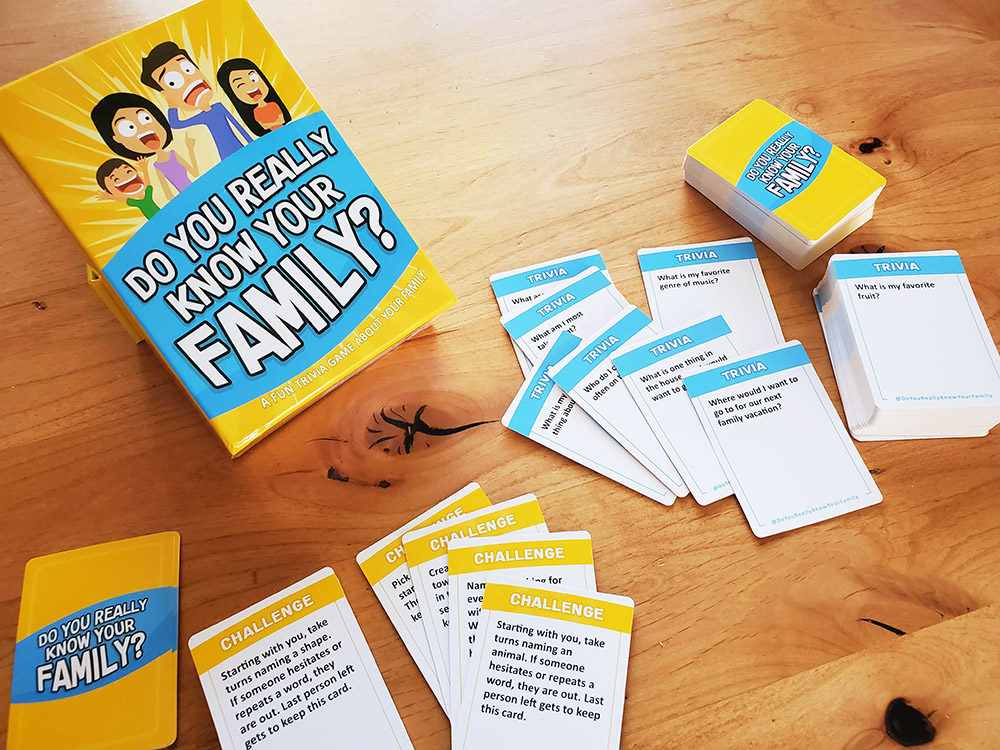 Do You Really Know Your Family - Conversation Games to Tell Your Family Stories - FunFamilyGameNight.com