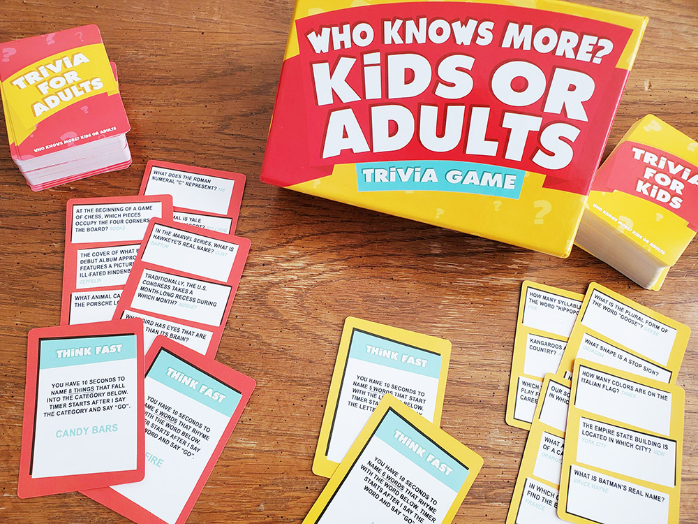 Kids or Adults - Conversation Games to Tell Your Family Stories - FunFamilyGameNight.com